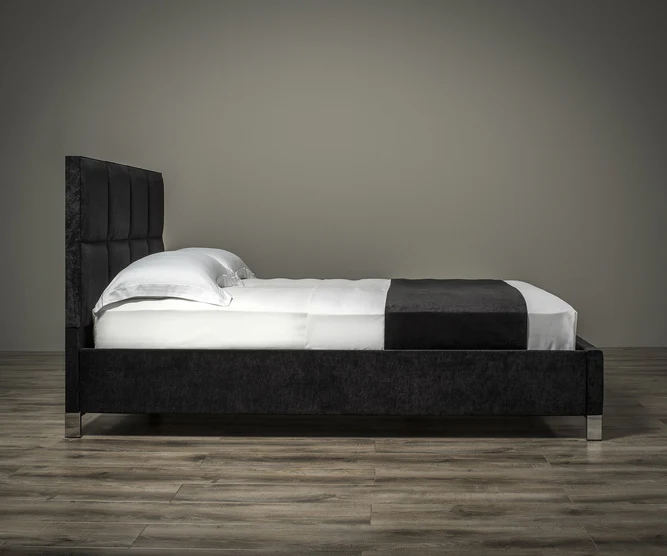 Linear Upholstered Bed - Image 3